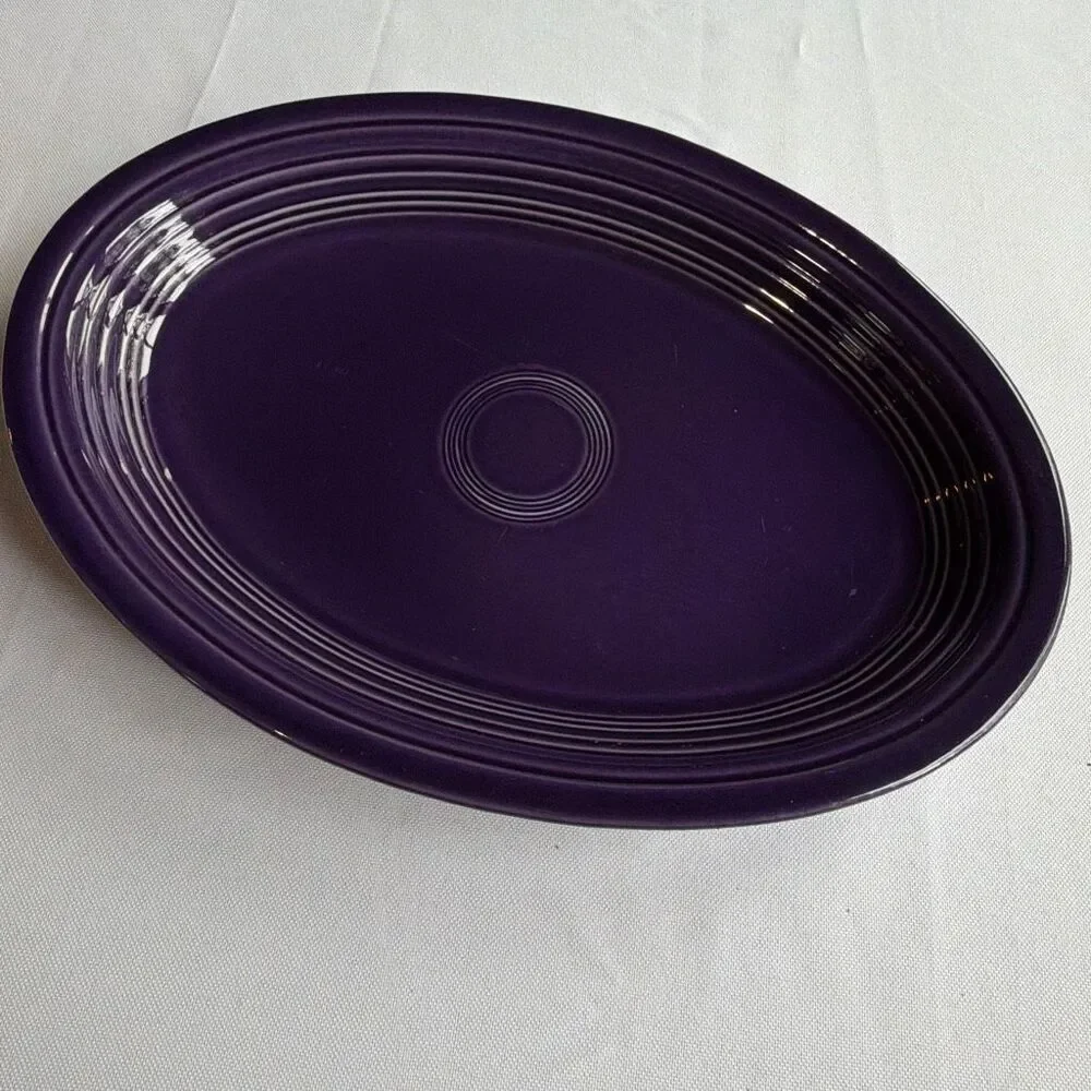 Fiesta Plum Platter Retired Purple Platter